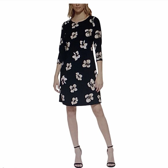 Tommy Hilfiger Dresses & Skirts - TOMMY HILFIGER - Floral-Print Shift Dress